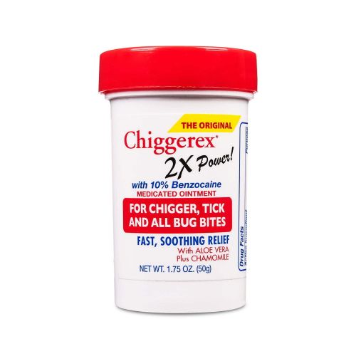 Chiggerex First Aid Medicated Ointment for Chiggers and Bug Bites, 1.75 oz Chiggerex First Aid Medicated Ointment for Chiggers and Bug Bites, 1.75 oz